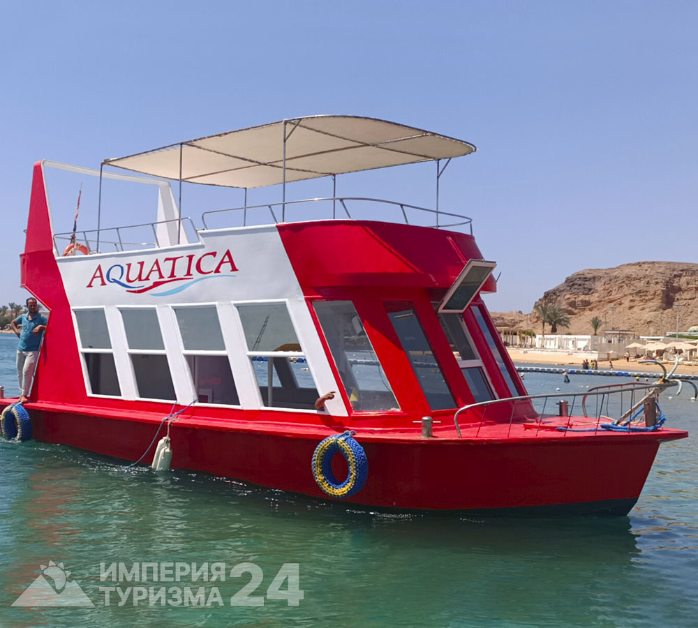 Экскурсия на лодке со стеклянным дном