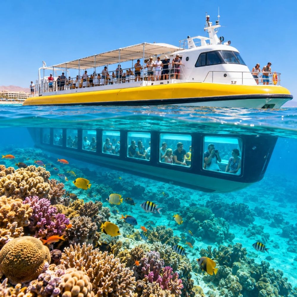 Батискаф Sea Scope из Дахаба