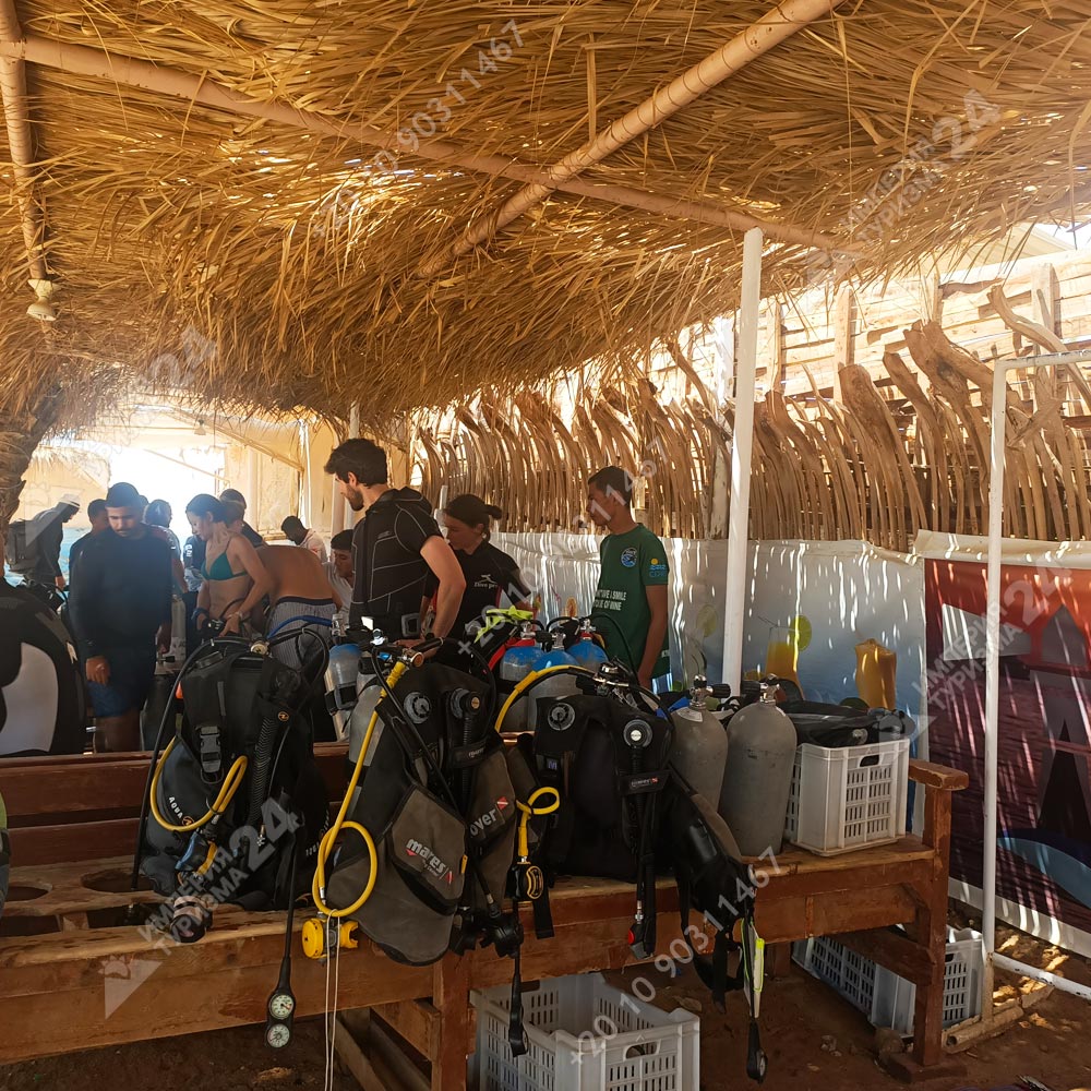 Дайвинг с берега в Эль Фанаре