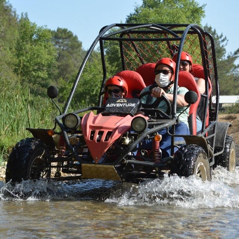 Супер драйв 3 в 1: Рафтинг + Зиплайн + Квадроциклы/Багги