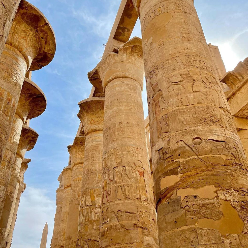 Луксор из Шарма на самолёте