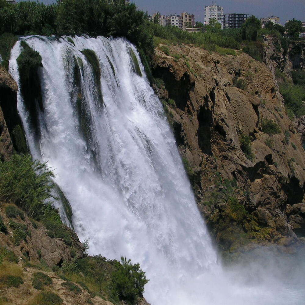 Анталья. Район Калеичи. Водопад Дюден