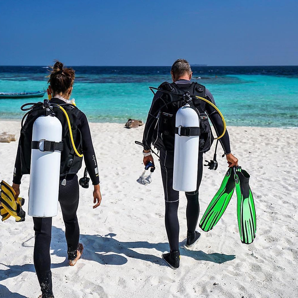 Дайвинг с берега Хилтон Шаркс Бэй