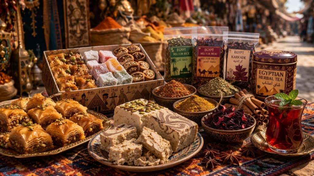 Сладости, чай, специи