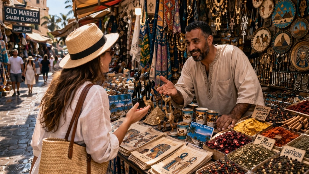 Рынок в Шарм-эль-Шейхе