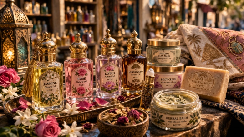 Масла, духи и косметика