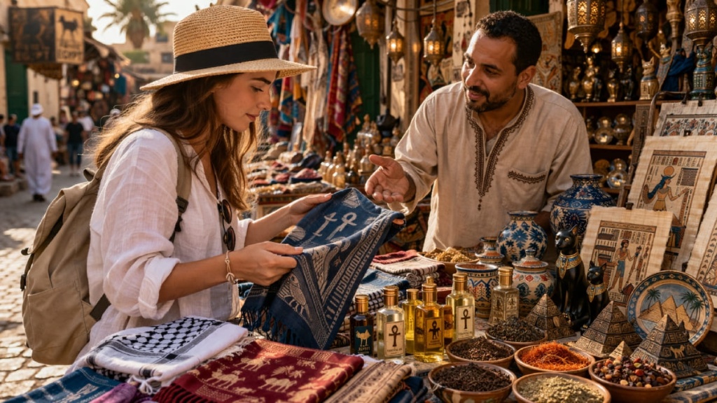 Торговля на египетском базаре