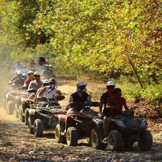 Сафари на квадроциклах + Рафтинг Кемер