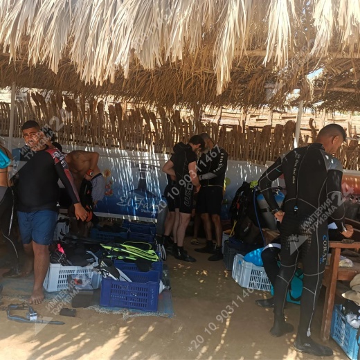 Дайвинг с берега в Эль Фанаре