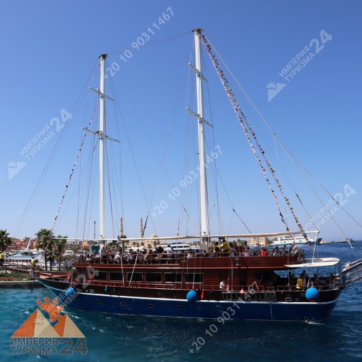 Экскурсия на пиратском корабле с высадкой на Orange Bay