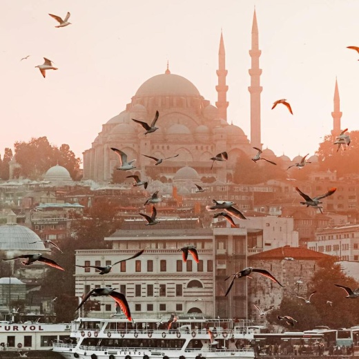 Стамбул (на самолете)