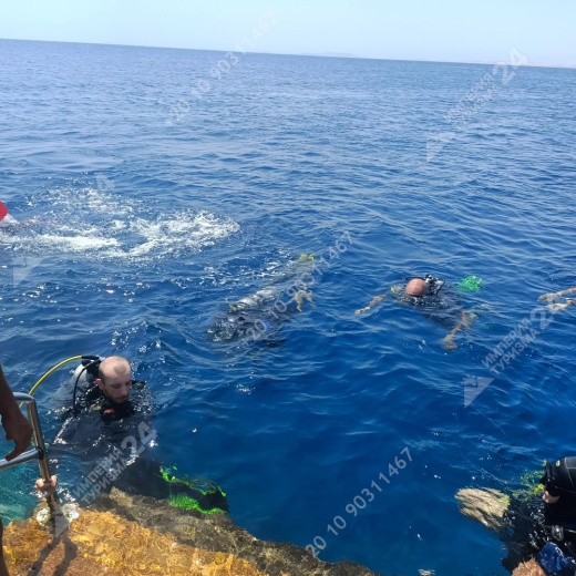 Дайвинг с берега в Эль Фанаре