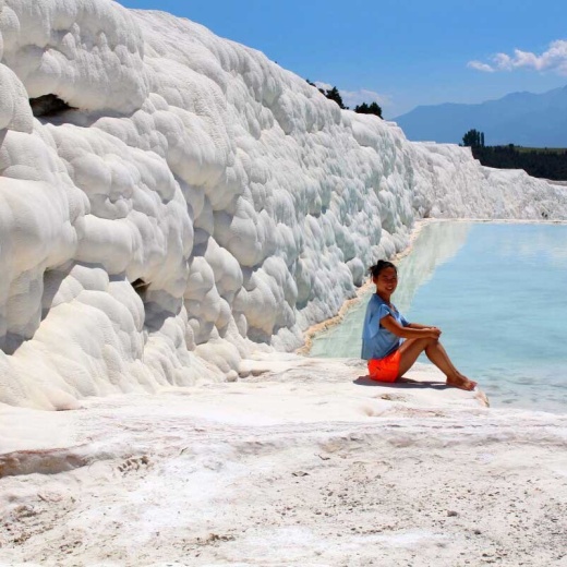Памуккале и озеро Салда Кемер