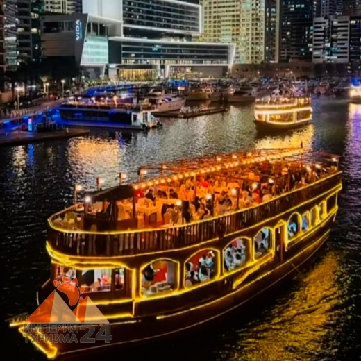 Круиз «Доу» с ужином в Дубай Марине