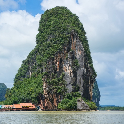 Остров Джеймса Бонда на скоростном катере